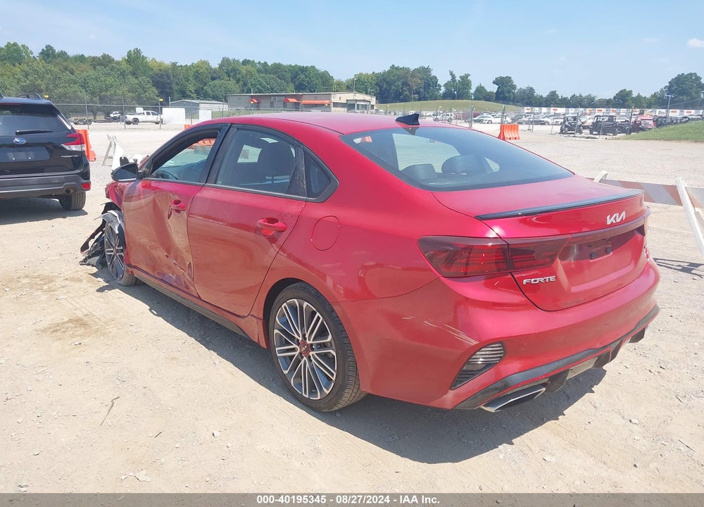 2022 KIA FORTE GT VIN: 3KPF44AC0NE462913