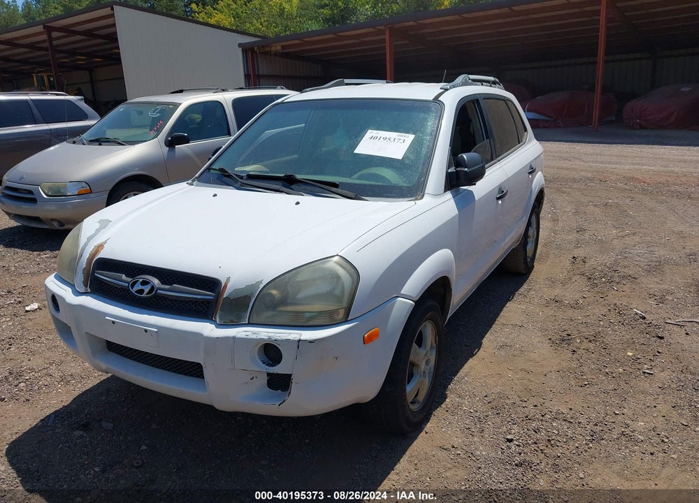 2007 HYUNDAI TUCSON GLS VIN: KM8JM12B27U565068