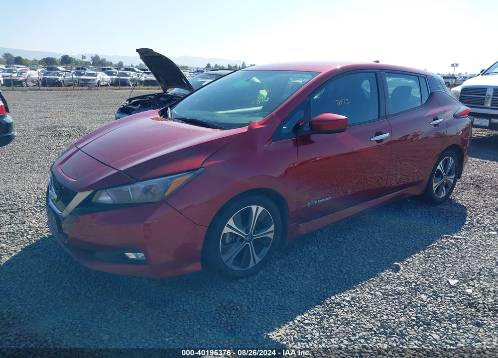 2018 NISSAN LEAF SV VIN: 1N4AZ1CP7JC304473