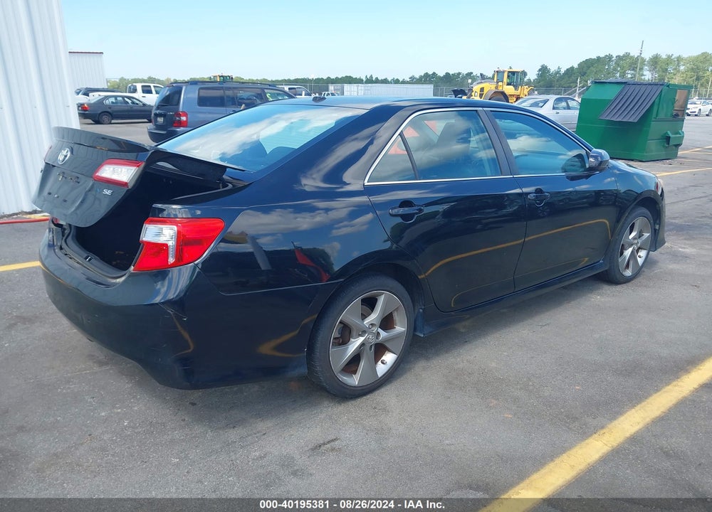 2014 TOYOTA CAMRY SE V6 VIN: 4T1BK1FK9EU548060