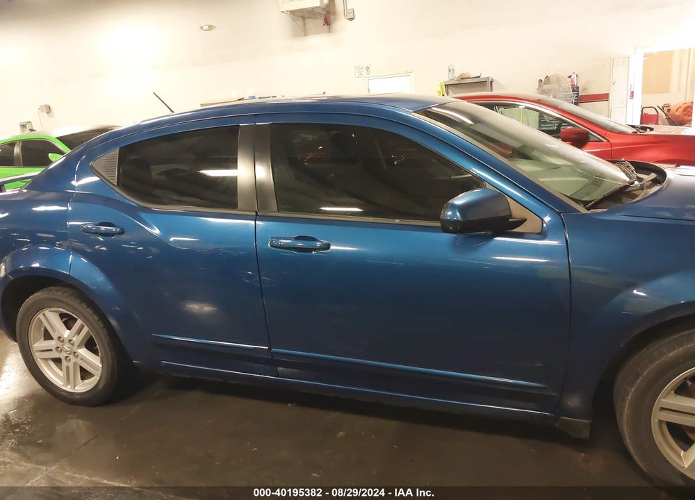 2010 AVENGER DODGE  R/T VIN: 1B3CC5FB4AN185721