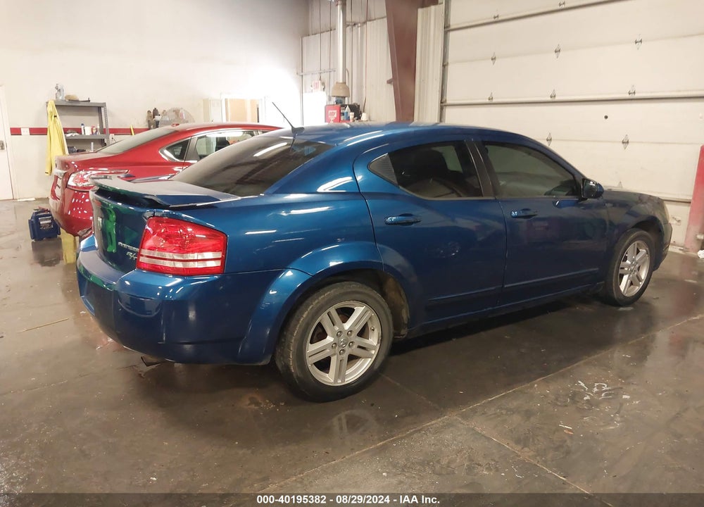2010 AVENGER DODGE  R/T VIN: 1B3CC5FB4AN185721