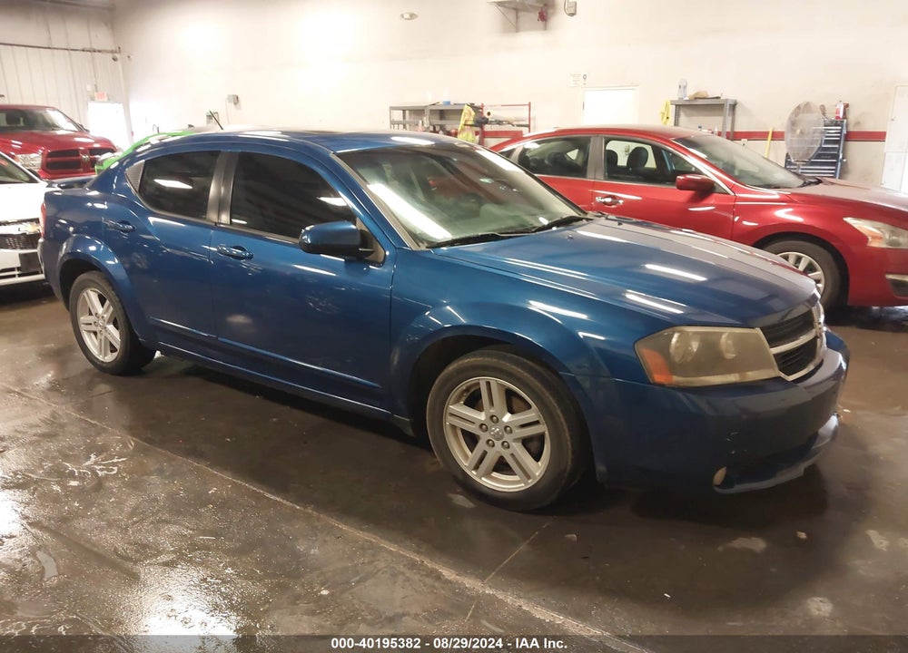 2010 AVENGER DODGE  R/T VIN: 1B3CC5FB4AN185721