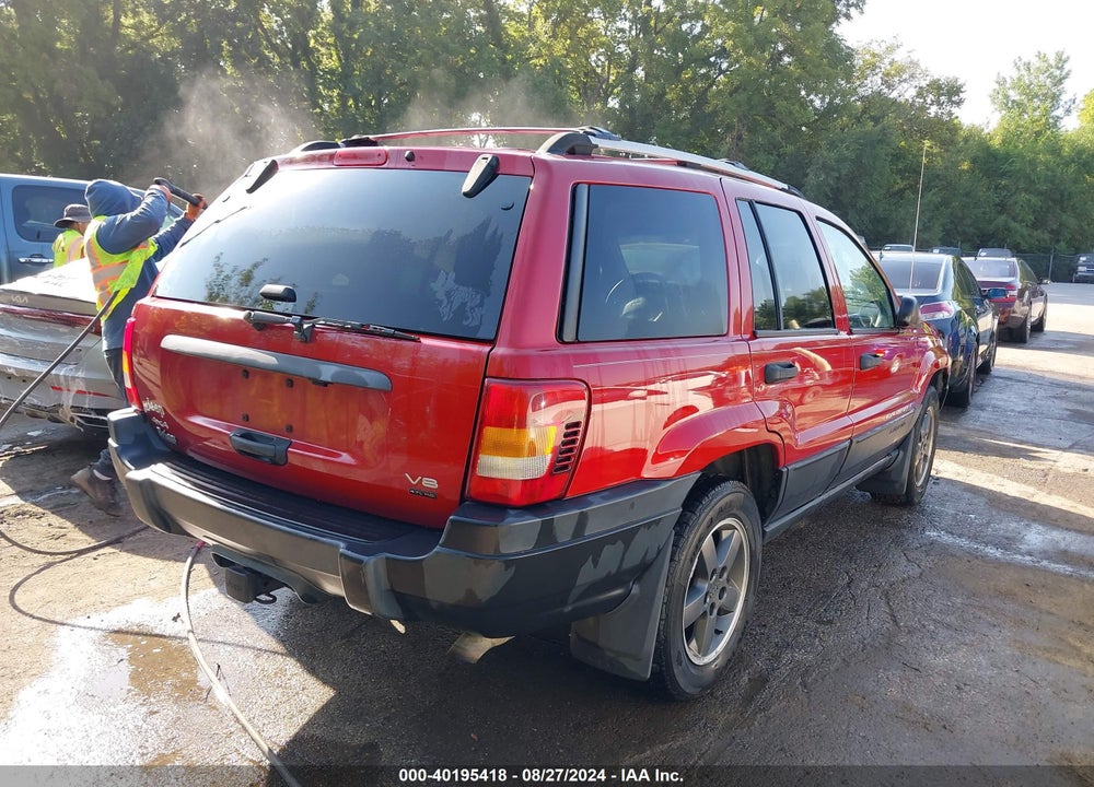 2004 JEEP GRAND CHEROKEE LAREDO VIN: 1J4GW48J14C196692