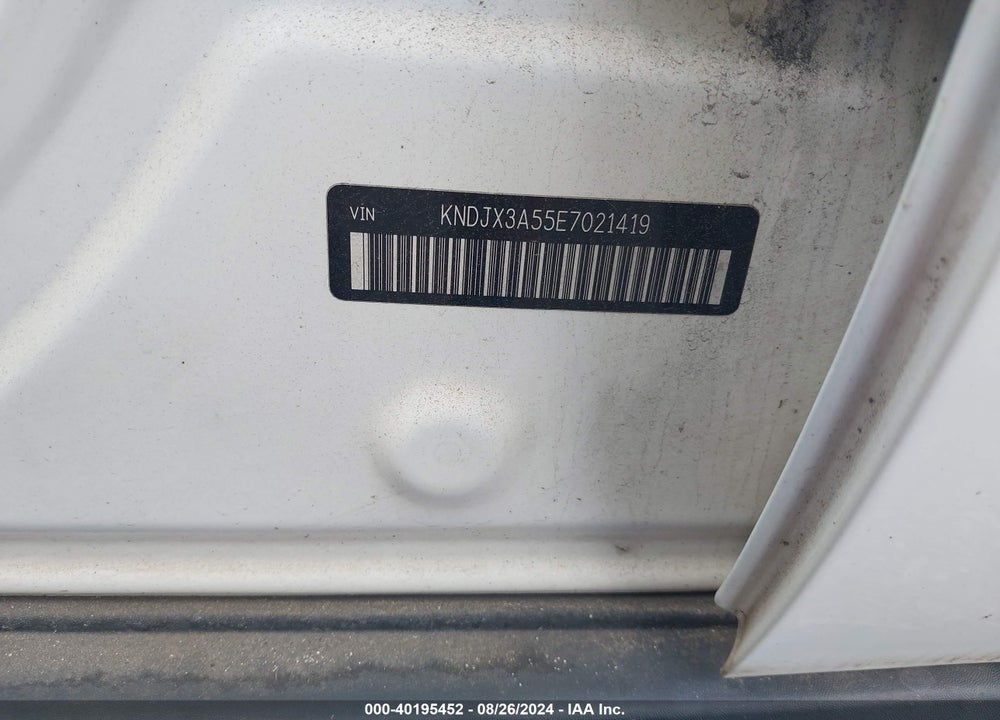 2014 KIA SOUL VIN: KNDJX3A55E7021419