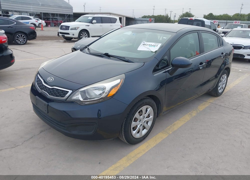 2013 KIA RIO EX VIN: KNADN4A32D6205936