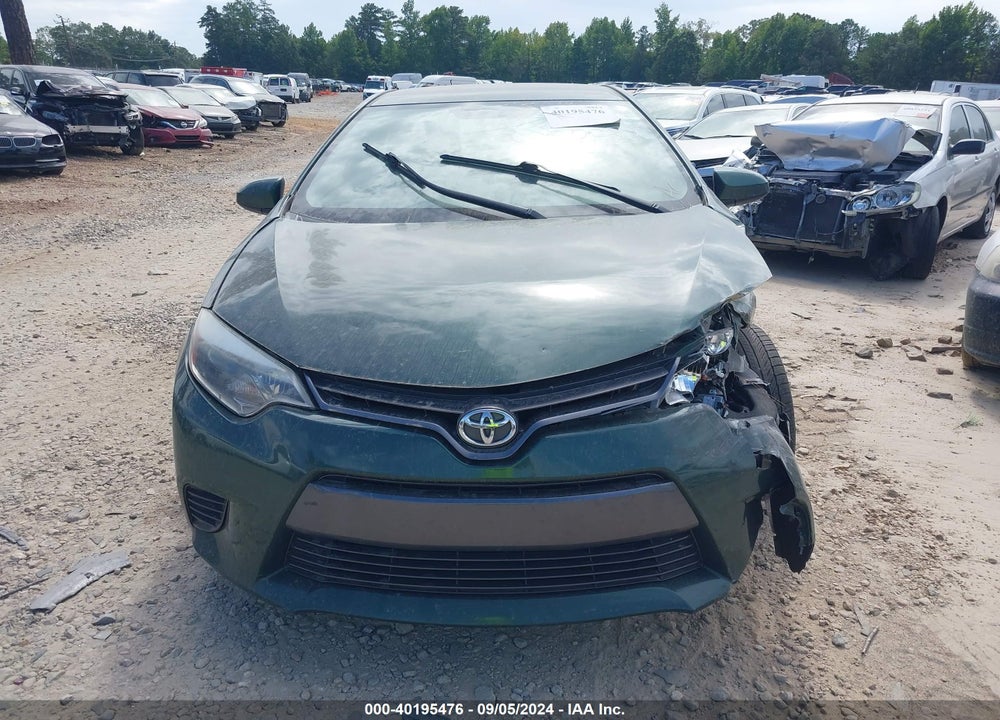 2015 TOYOTA COROLLA LE VIN: 5YFBURHE3FP280075