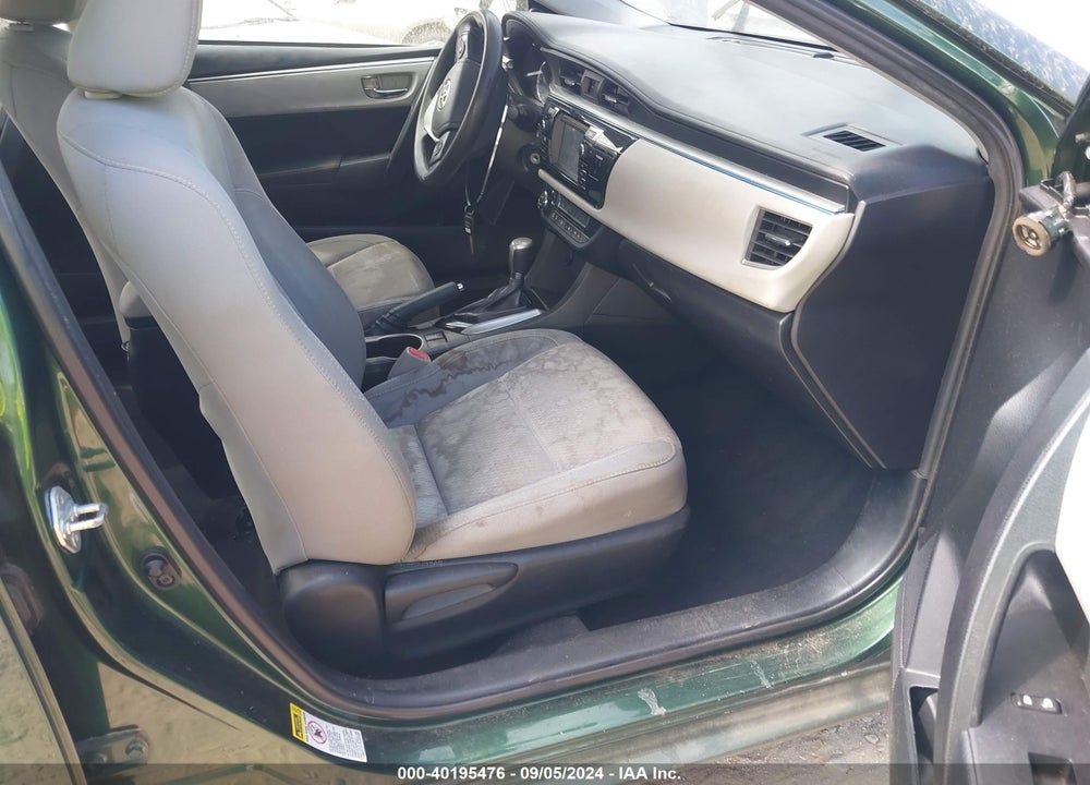 2015 TOYOTA COROLLA LE VIN: 5YFBURHE3FP280075