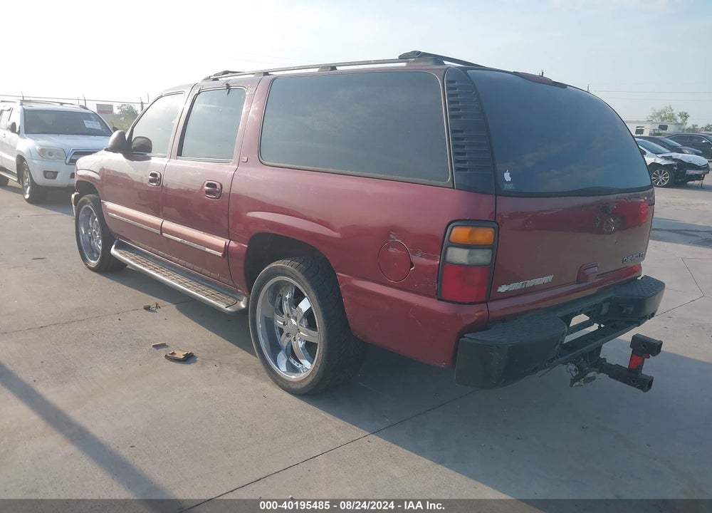 2003 CHEVROLET SUBURBAN 1500 LT VIN: 1GNEC16Z63J266878