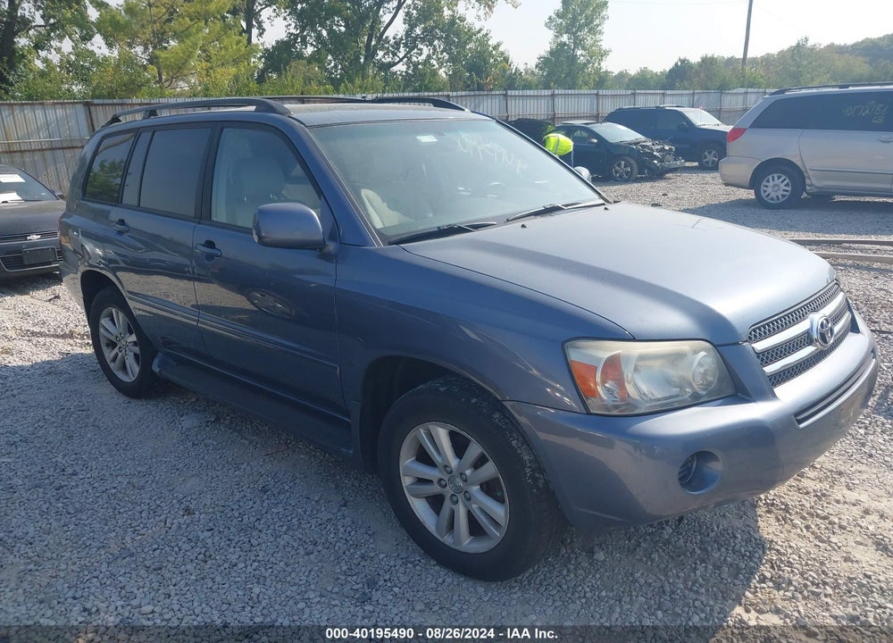 2006 TOYOTA HIGHLANDER HYBRID V6 VIN: JTEEW21A260007978