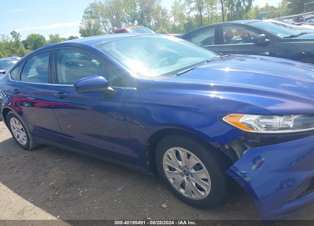 2013 FORD FUSION S VIN: 3FA6P0G7XDR259731