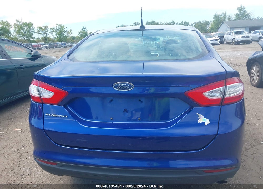 2013 FORD FUSION S VIN: 3FA6P0G7XDR259731