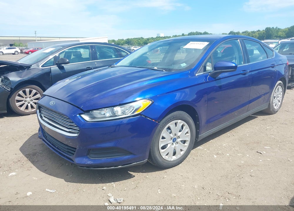 2013 FORD FUSION S VIN: 3FA6P0G7XDR259731