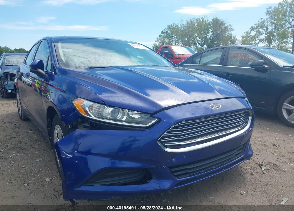 2013 FORD FUSION S VIN: 3FA6P0G7XDR259731