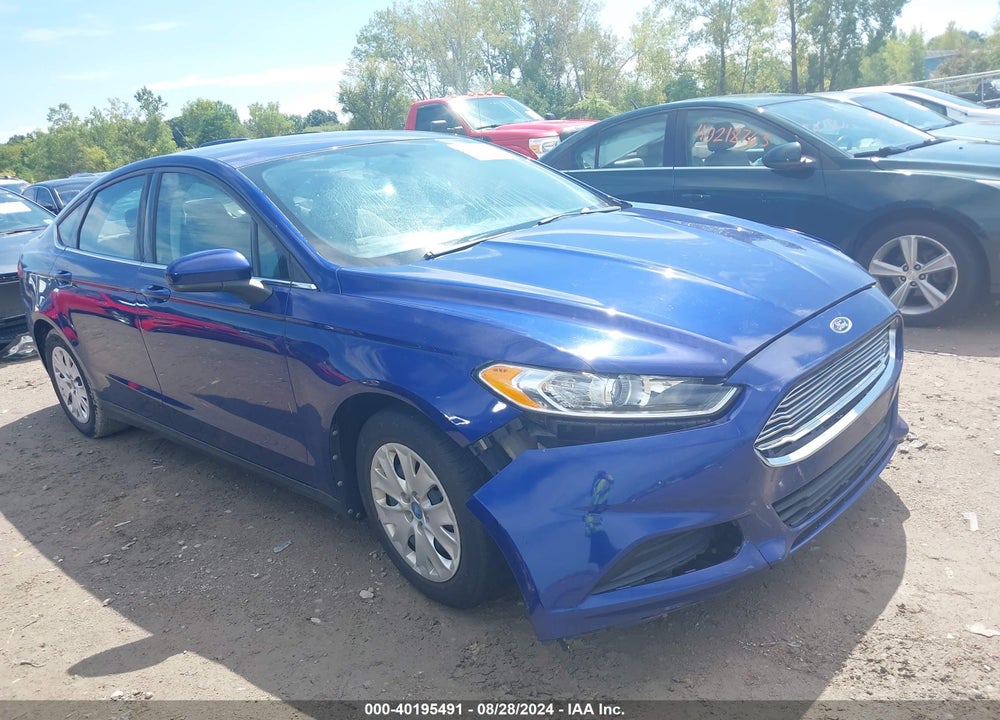 2013 FORD FUSION S VIN: 3FA6P0G7XDR259731