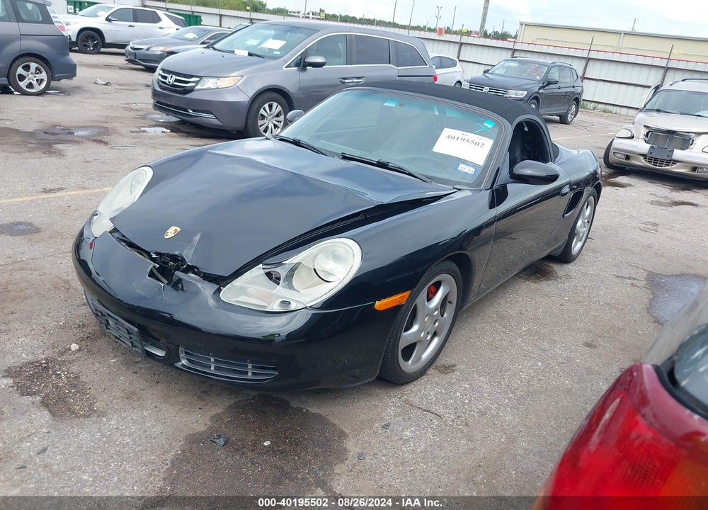 2002 PORSCHE BOXSTER S VIN: WP0CB29862U663287