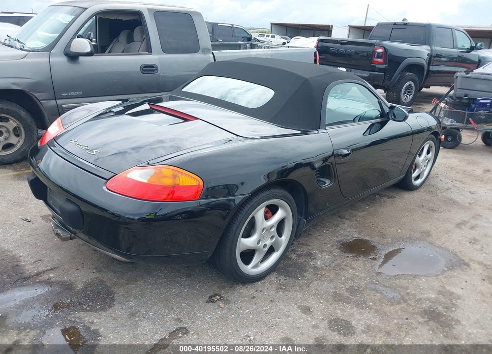 2002 PORSCHE BOXSTER S VIN: WP0CB29862U663287