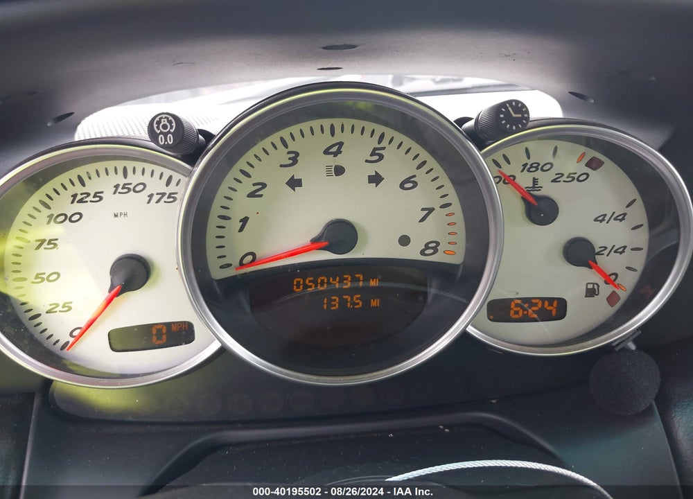 2002 PORSCHE BOXSTER S VIN: WP0CB29862U663287