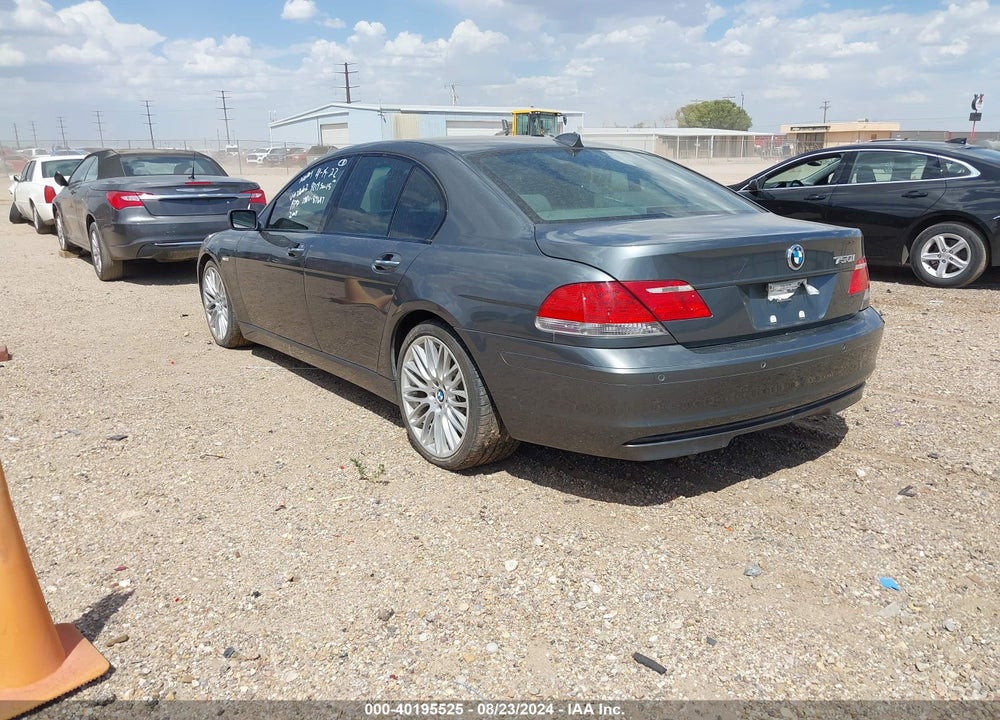 2008 BMW 750I VIN: WBAHL83528DT12662