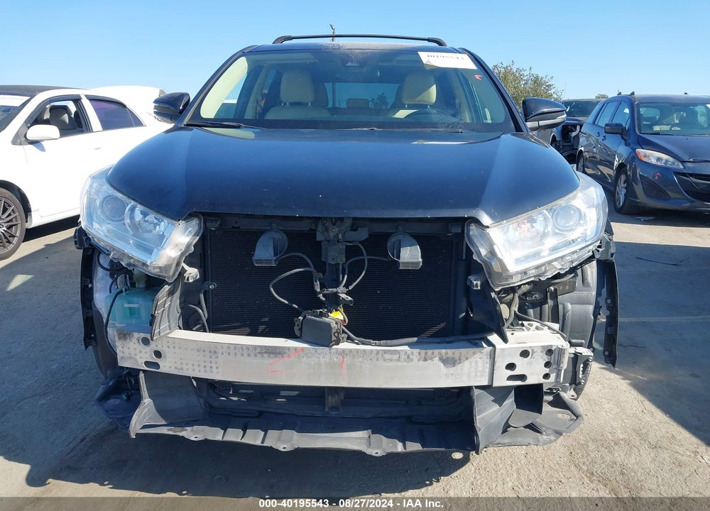 2017 TOYOTA HIGHLANDER LE PLUS VIN: 5TDZZRFH3HS224192