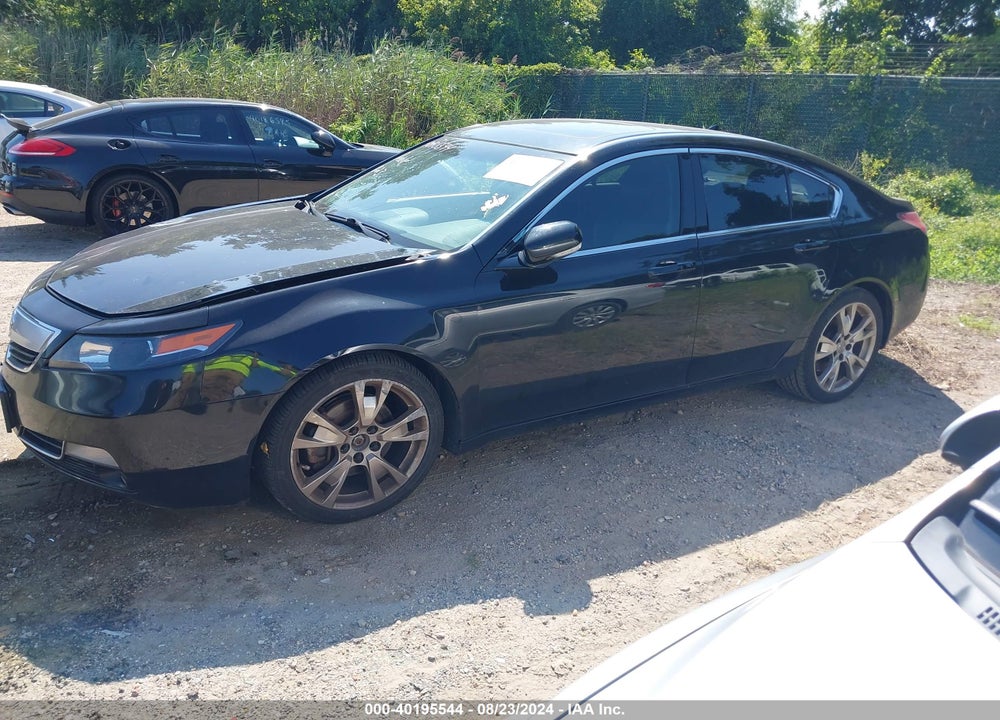 2013 ACURA TL 3.7 VIN: 19UUA9F72DA000168