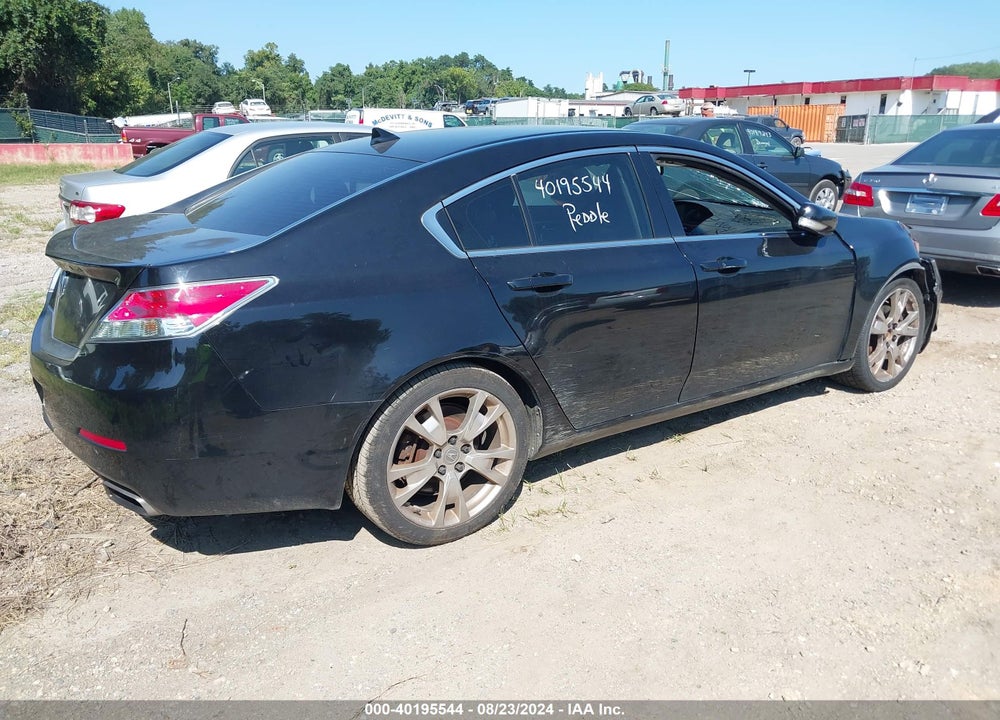 2013 ACURA TL 3.7 VIN: 19UUA9F72DA000168