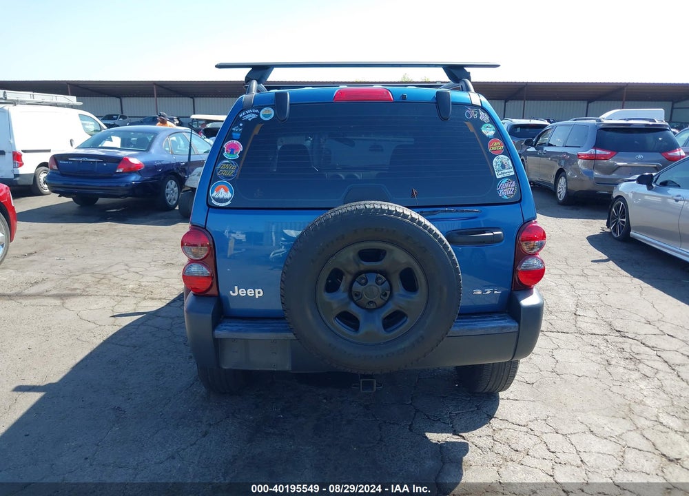 2006 JEEP LIBERTY SPORT VIN: 1J4GK48K26W194973