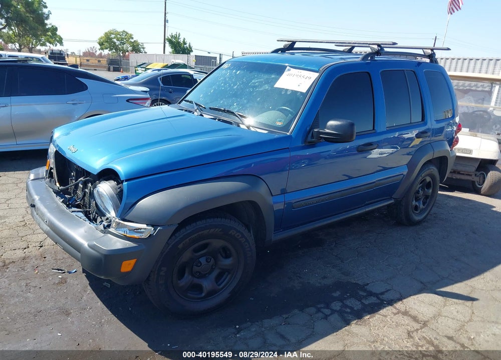 2006 JEEP LIBERTY SPORT VIN: 1J4GK48K26W194973