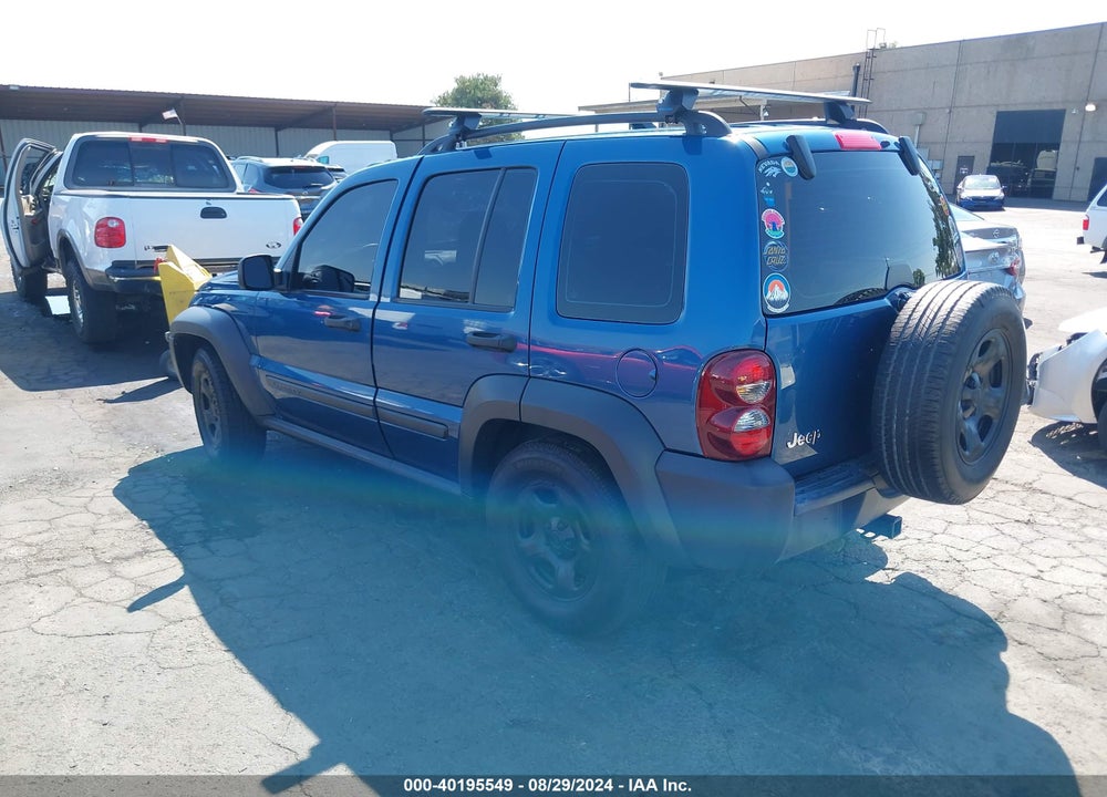 2006 JEEP LIBERTY SPORT VIN: 1J4GK48K26W194973