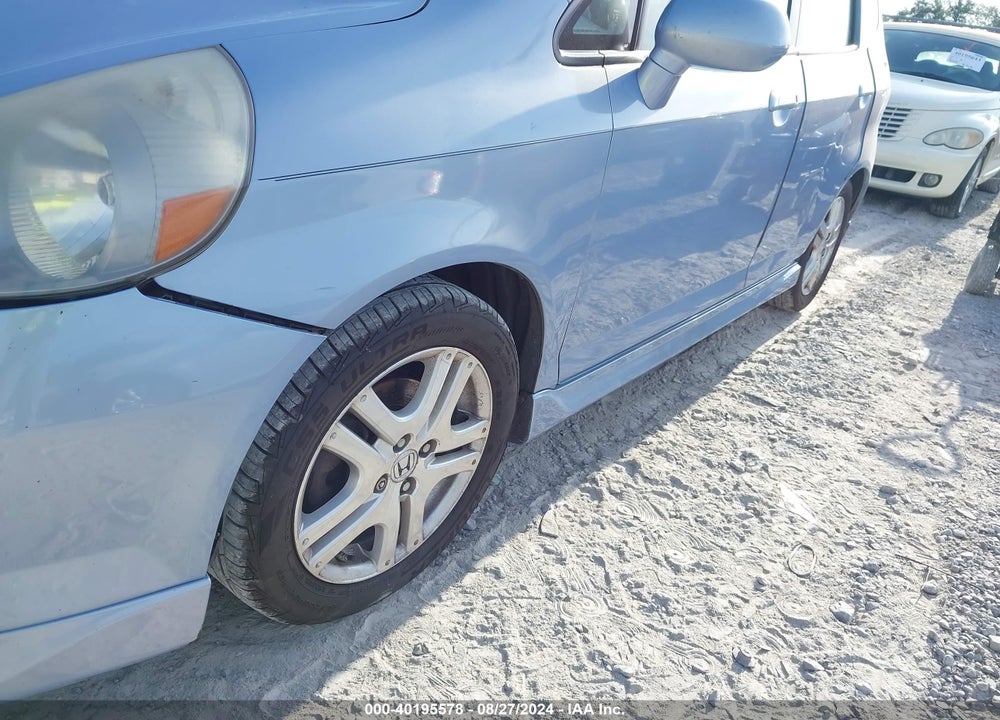 2008 HONDA FIT SPORT VIN: JHMGD38678S002470
