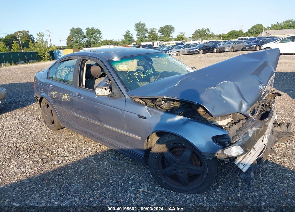 2003 BMW 325I VIN: WBAET37403NJ26080