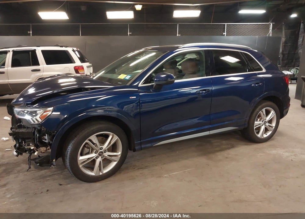 2022 AUDI Q3 PREMIUM PLUS 45 TFSI S LINE QUATTRO TIPTRONIC VIN: WA1EECF30N1078798