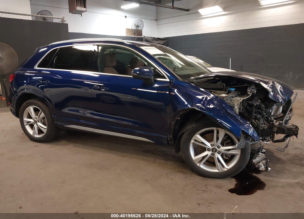2022 AUDI Q3 PREMIUM PLUS 45 TFSI S LINE QUATTRO TIPTRONIC VIN: WA1EECF30N1078798