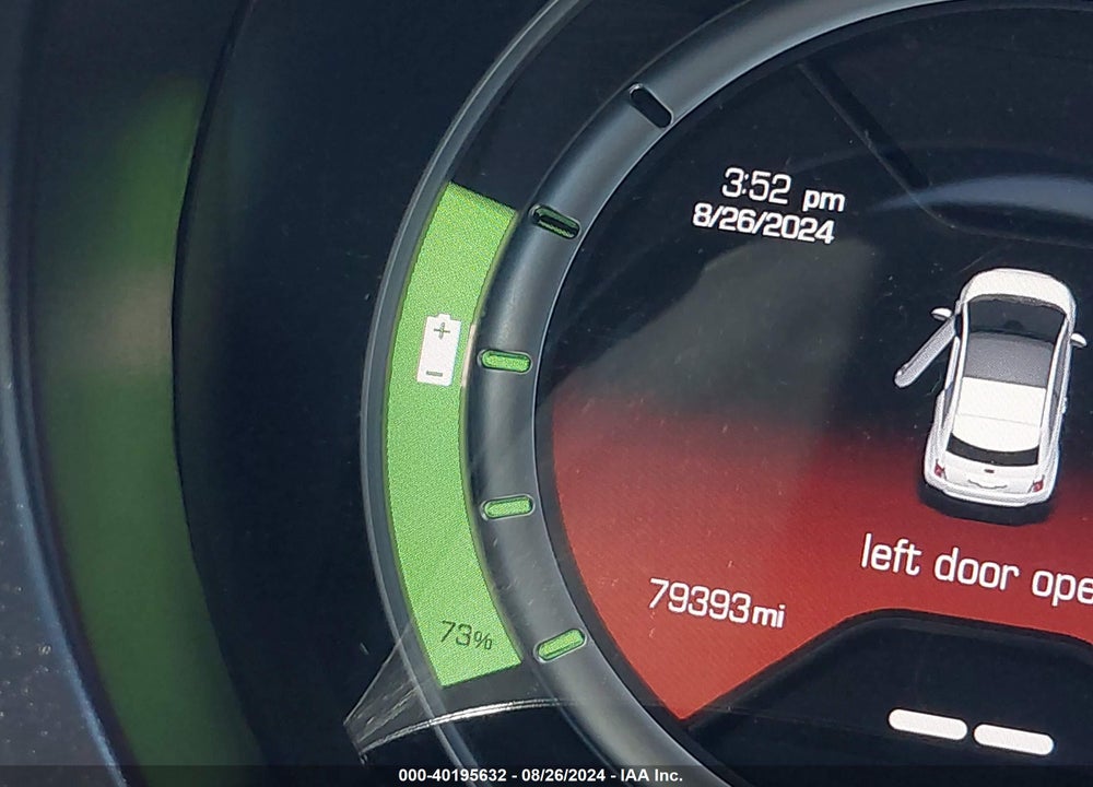 2014 FIAT 500E BATTERY ELECTRIC VIN: 3C3CFFGE3ET175891