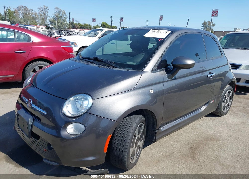 2014 FIAT 500E BATTERY ELECTRIC VIN: 3C3CFFGE3ET175891