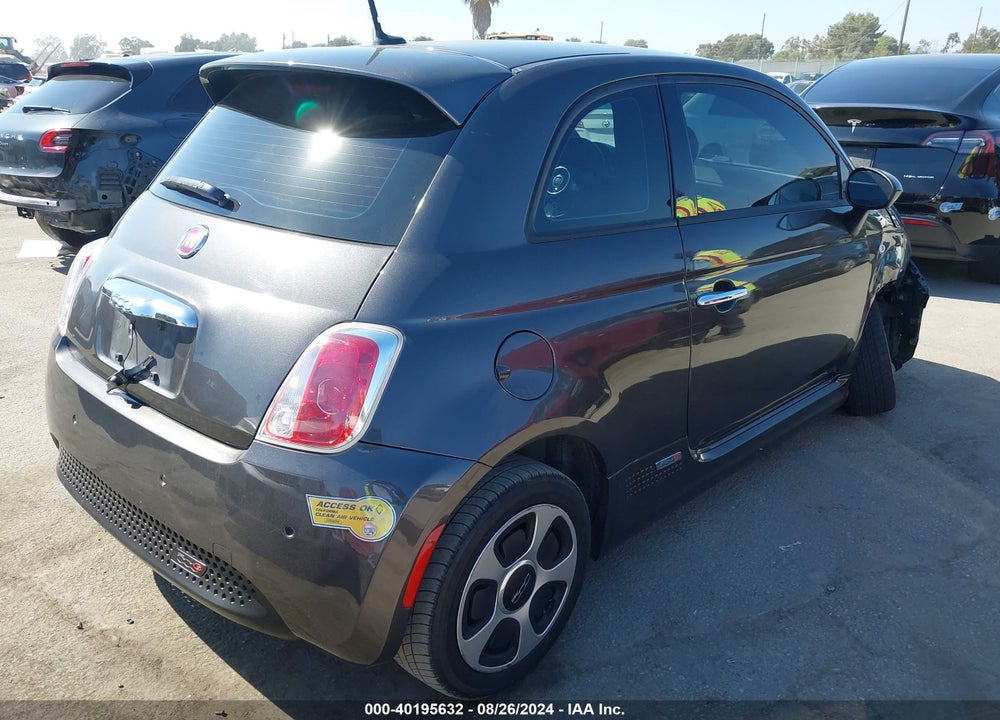2014 FIAT 500E BATTERY ELECTRIC VIN: 3C3CFFGE3ET175891