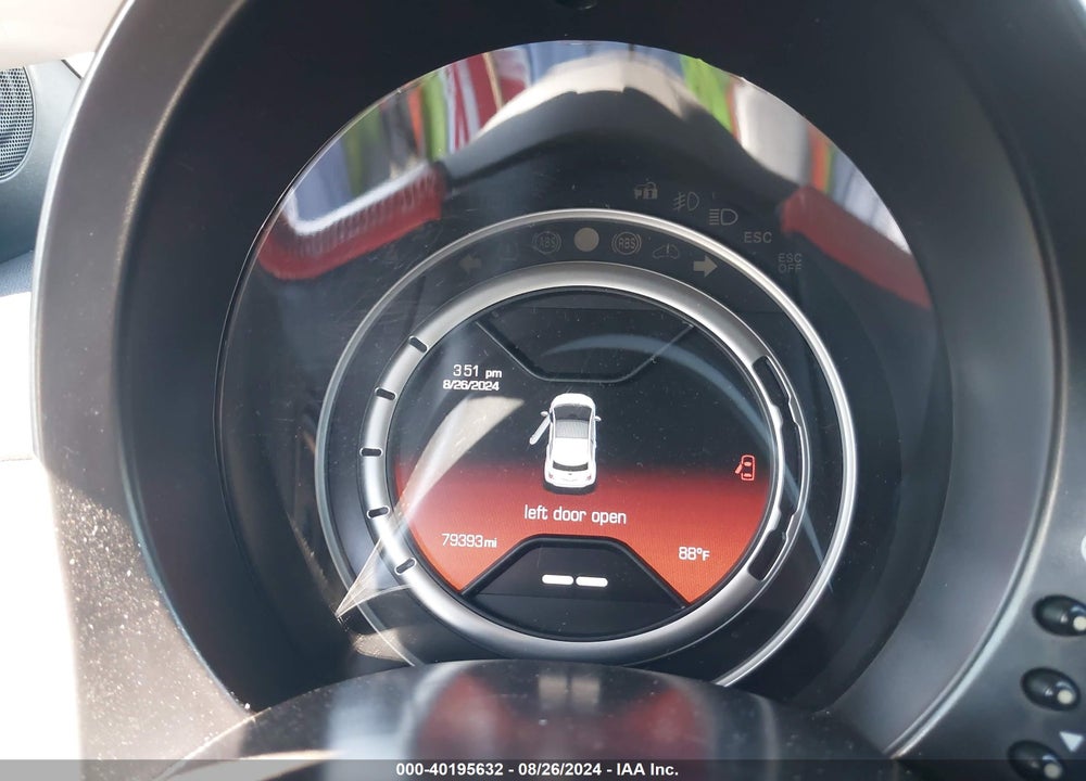2014 FIAT 500E BATTERY ELECTRIC VIN: 3C3CFFGE3ET175891