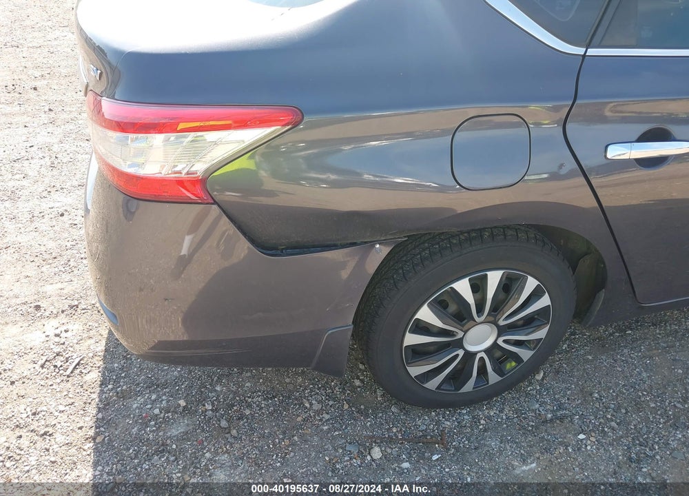 2015 NISSAN SENTRA SV VIN: 3N1AB7APXFL687988