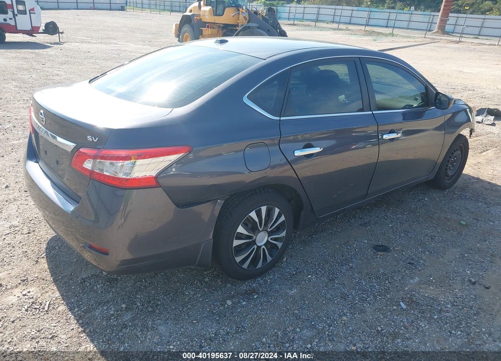 2015 NISSAN SENTRA SV VIN: 3N1AB7APXFL687988