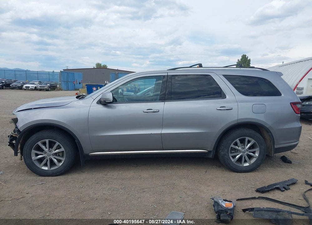 2014 DODGE DURANGO LIMITED VIN: 1C4RDJDG1EC345567