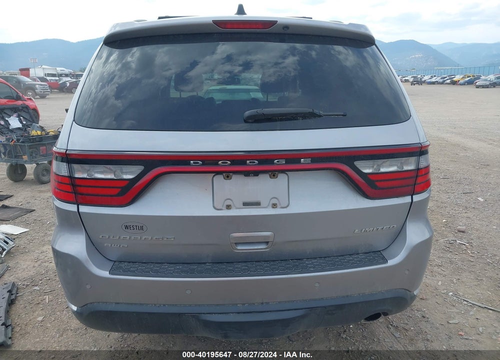 2014 DODGE DURANGO LIMITED VIN: 1C4RDJDG1EC345567