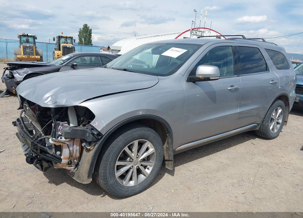 2014 DODGE DURANGO LIMITED VIN: 1C4RDJDG1EC345567
