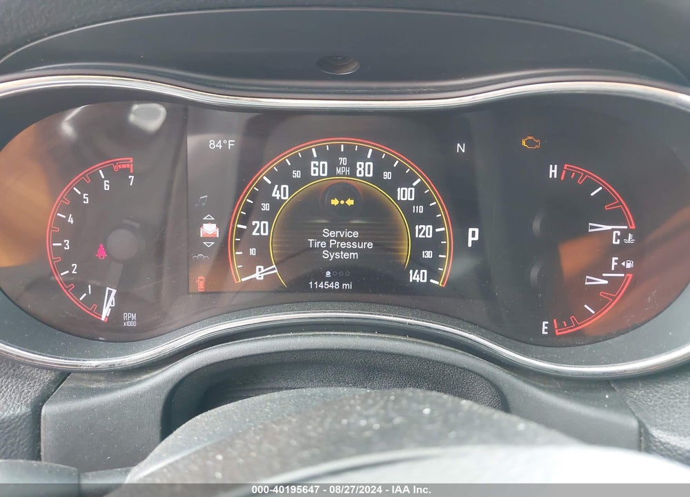 2014 DODGE DURANGO LIMITED VIN: 1C4RDJDG1EC345567