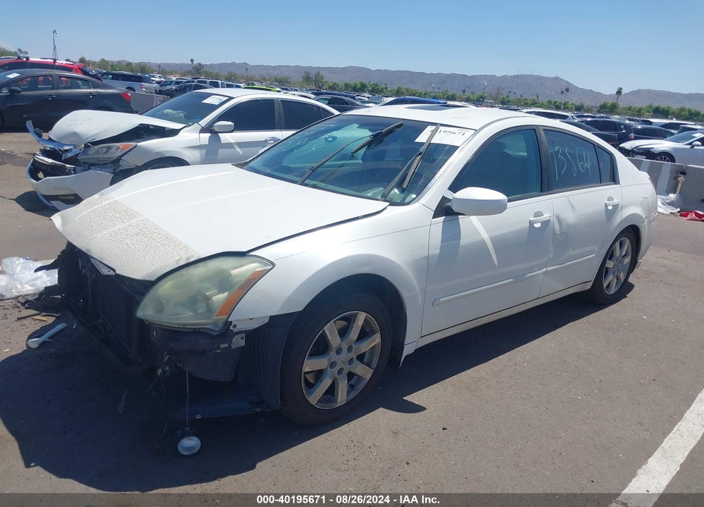 2004 NISSAN MAXIMA 3.5 SL VIN: 1N4BA41E44C845824