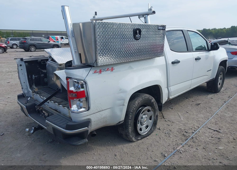 2020 CHEVROLET COLORADO 4WD SHORT BOX WT VIN: 1GCGTBEN7L1242367