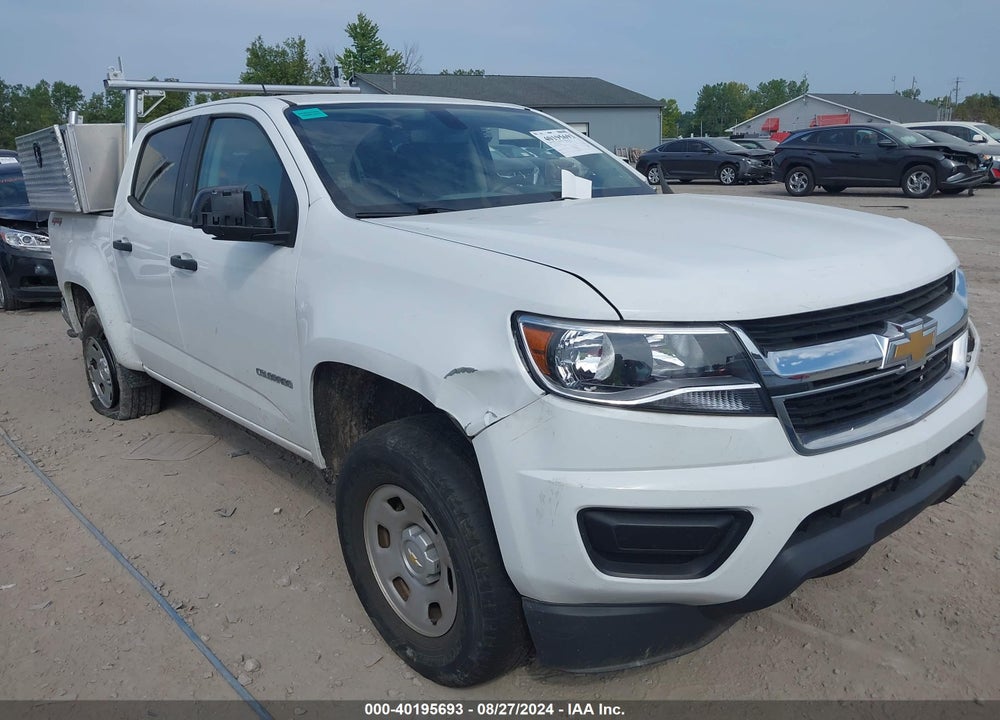 2020 CHEVROLET COLORADO 4WD SHORT BOX WT VIN: 1GCGTBEN7L1242367