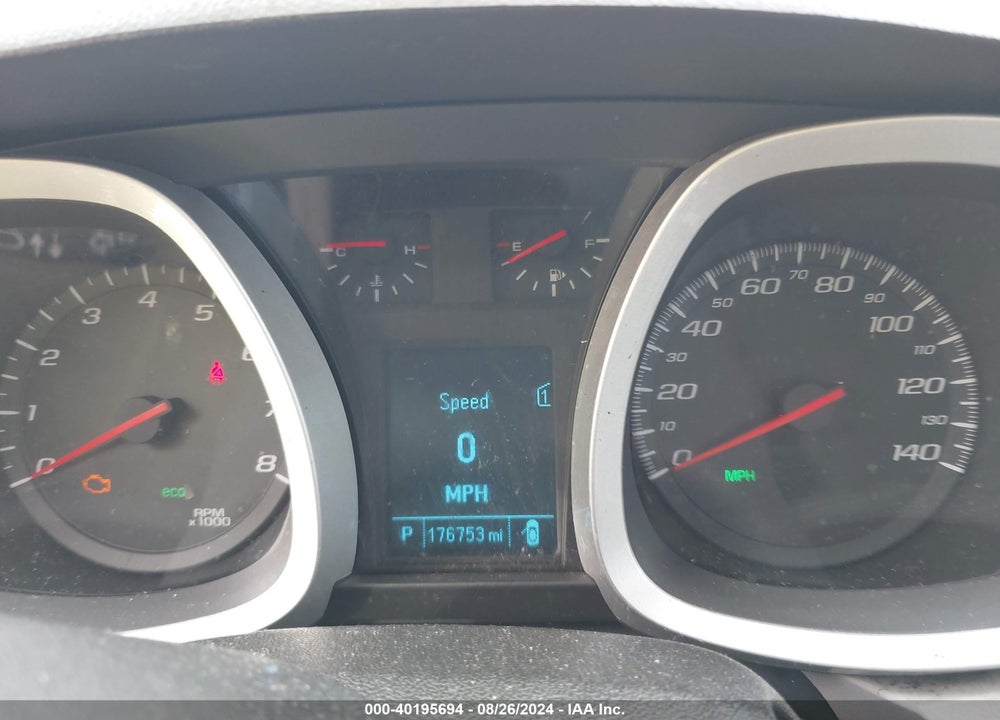 2012 CHEVROLET EQUINOX LS VIN: 2GNALBEK1C6339788