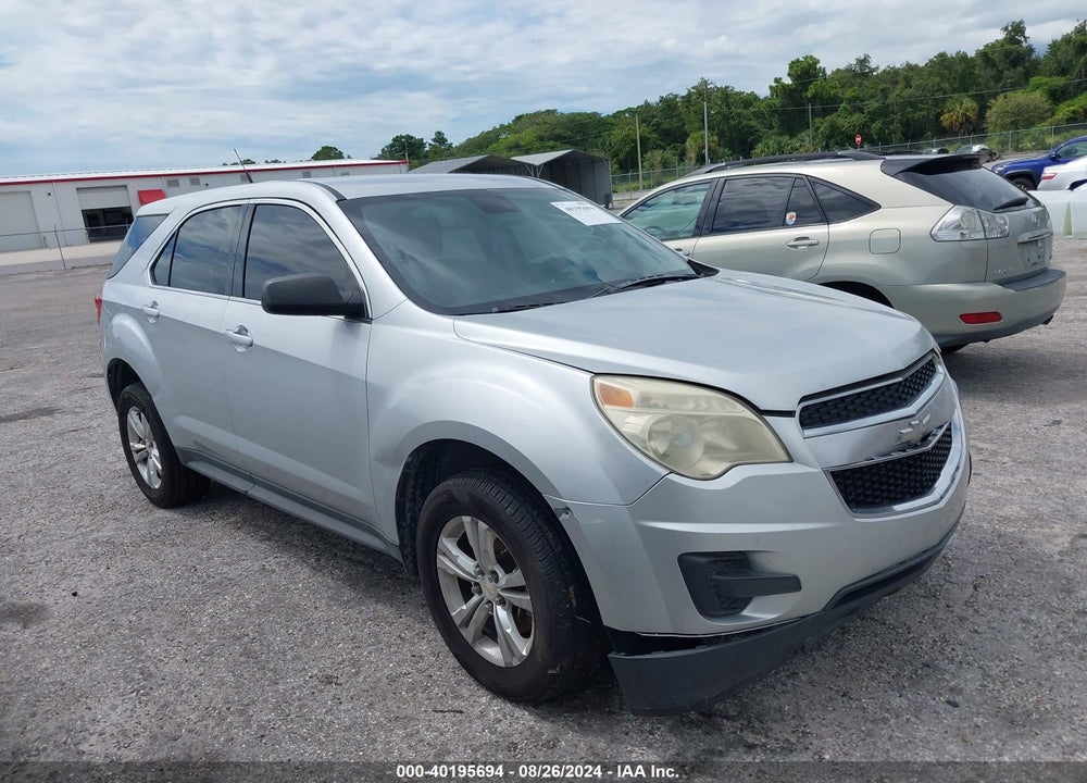 2012 CHEVROLET EQUINOX LS VIN: 2GNALBEK1C6339788