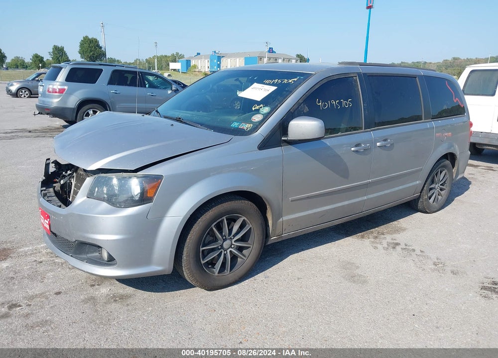 2016 DODGE GRAND CARAVAN R/T VIN: 2C4RDGEG6GR313371