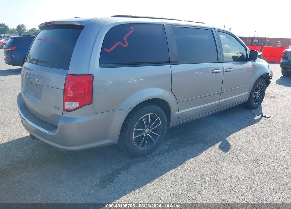 2016 DODGE GRAND CARAVAN R/T VIN: 2C4RDGEG6GR313371